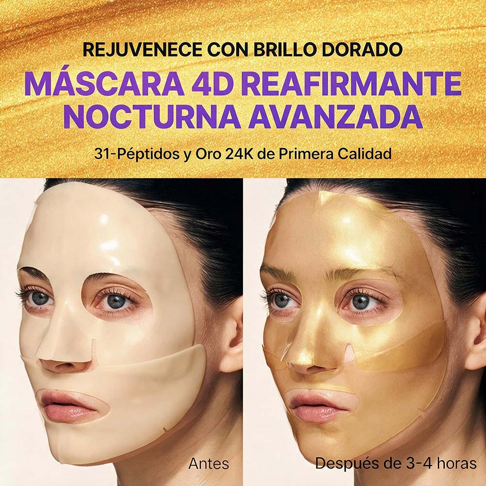 SILK PEPTIDE EGF INTENSIVE GOLD SHEET MASK (MASCARILLA FACIAL DE HYDROGEL)